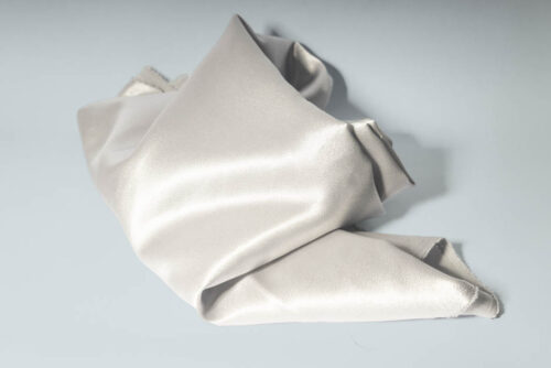 Liquid silver material medieval inspired waiting to be a collar