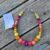 Sunset Wood Beads w/ clip - 18 inch
